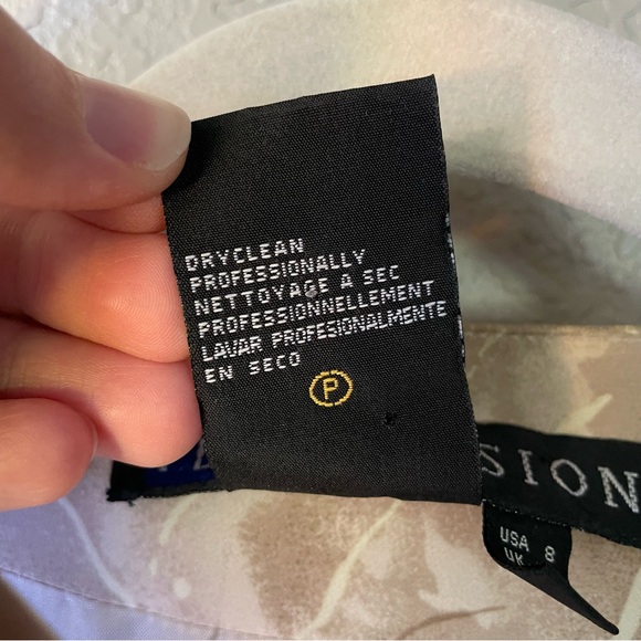 IB Diffusion Womens Vintage 100% Silk Floral Tunic 8 - Picture 4 of 9